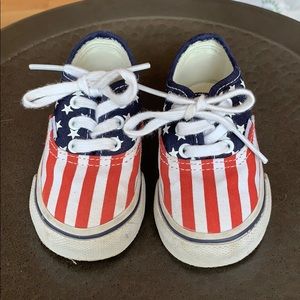 Vans Toddler American Flag